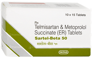 Sartel Beta 50 Tablet 15