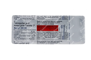 Sartel Am 80/5 MG Tablet 10