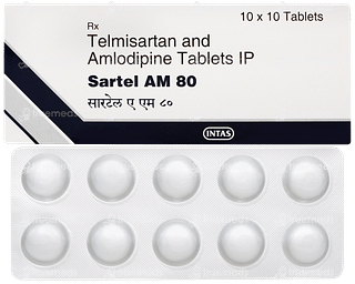 Sartel Am 80 Tablet 10