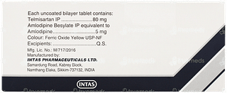 Sartel Am 80 Tablet 10