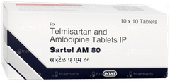 Sartel Am 80 Tablet 10 Sartel Am 80 Tablet 10