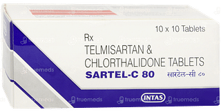 Sartel C 80 Tablet 10