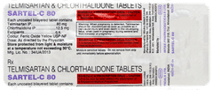 Sartel C 80 Tablet 10 Sartel C 80 Tablet 10