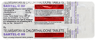Sartel C 80 Tablet 10