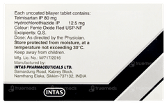 Sartel H 80 Tablet 15 Sartel H 80 Tablet 15