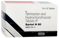 Sartel H 80 Tablet 15 Sartel H 80 Tablet 15