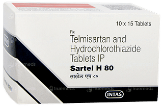 Sartel H 80 Tablet 15
