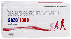 Sazo 1000 Tablet 15 Sazo 1000 Tablet 15