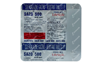 Sazo 500 MG Tablet 15