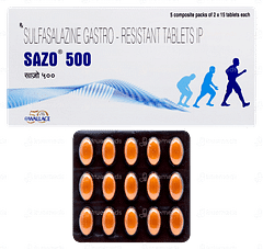 Sazo 500 Tablet 15