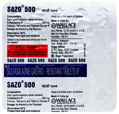 Sazo 500 Tablet 15