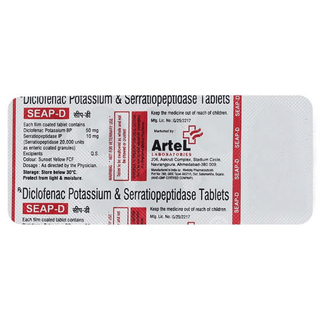 Seap D 50/10 Mg Tablet 10