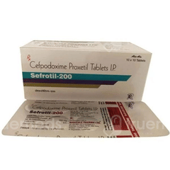 Sefrotil 200 Mg Tablet 10