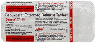 Segera Er 40 Tablet 10