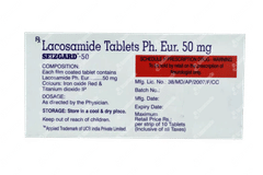 Seizgard 50 Tablet 10 Seizgard 50 Tablet 10