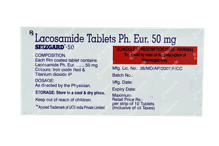 Seizgard 50 MG Tablet 10