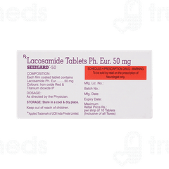 Seizgard 50 Tablet 10 Seizgard 50 Tablet 10