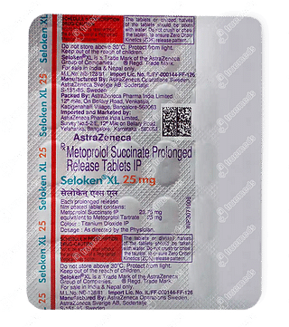 Seloken Xl 25 MG Tablet 30