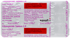 Semi Amaryl Tablet 30 Semi Amaryl Tablet 30