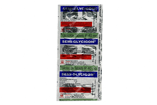 Semi Glycigon 40 MG Tablet 10