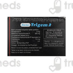 Semi Trigem 2/500/7.5 MG Tablet 10