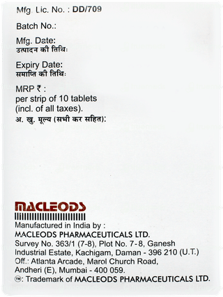 Sensiclav 625 Tablet 10