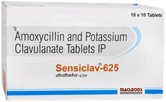 Sensiclav 625 Tablet 10