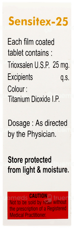 Sensitex 25 Tablet 10