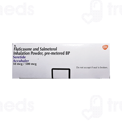 Seretide Accuhaler 50mcg/500mcg Blister 60 Seretide Accuhaler 50mcg/500mcg Blister 60