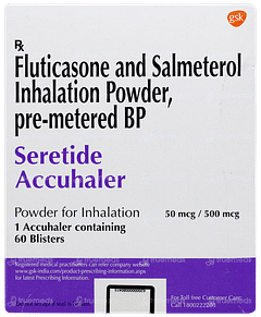 Seretide Accuhaler 50mcg/500mcg Blister 60