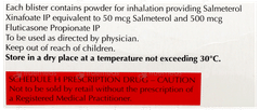 Seretide Accuhaler 50Mcg/500Mcg Blister 60 Seretide Accuhaler 50Mcg/500Mcg Blister 60