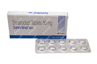 Seretra 80 MG Tablet 10