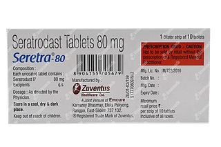 Seretra 80 MG Tablet 10