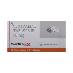 Serlift 50 Tablet 10