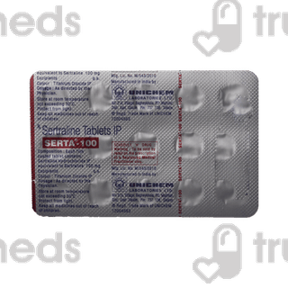 Serta 100 MG Tablet 15