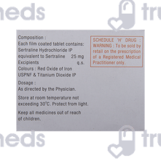 Serta 25 MG Tablet 15