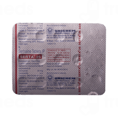 Serta 25 MG Tablet 15