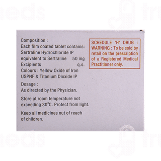Serta 50 MG Tablet 15