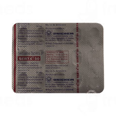 Serta 50 MG Tablet 15 Serta 50 MG Tablet 15