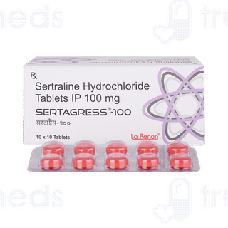 Sertagress 100 MG Tablet 10