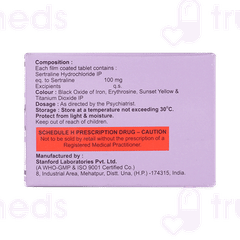 Sertagress 100 MG Tablet 10