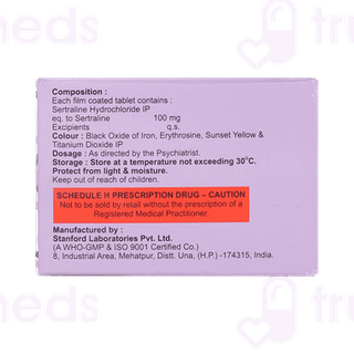 Sertagress 100 MG Tablet 10