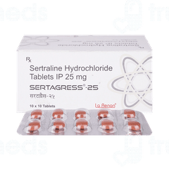 Sertagress 25 MG Tablet 10