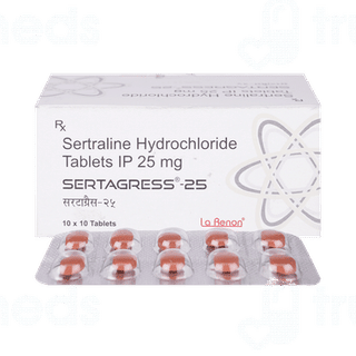 Sertagress 25 MG Tablet 10
