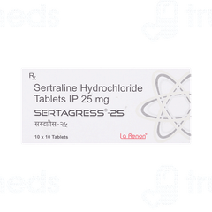 Sertagress 25 MG Tablet 10