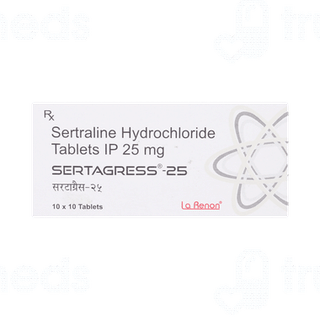 Sertagress 25 MG Tablet 10