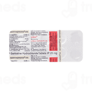 Sertagress 25 MG Tablet 10