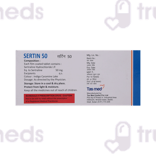 Sertin 50mg Tablet 10