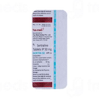 Sertin 50mg Tablet 10