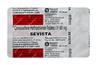 Sevista 60 MG Tablet 15